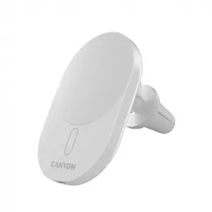 Auto lādētājs CANYON OnGrip 105 CNS-CCH105W 15W Qi2 bezvadu, balts