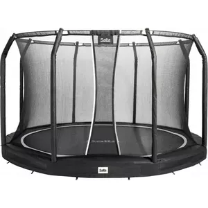 Батут Salta Premium Ground Combo 396 см, черный, модель 5854A