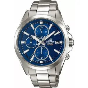 Rokas pulkstenis CASIO EFV-560D (modelis 3804) nerūsējošā tērauda korpuss un aproce