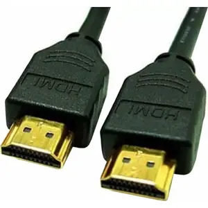 HDMI kabelis Neutralle 81928 — HDMI 1.4 High Speed ar Ethernet, vīrietis–vīrietis, 5 m, zelta pārklājuma kontakti, melns