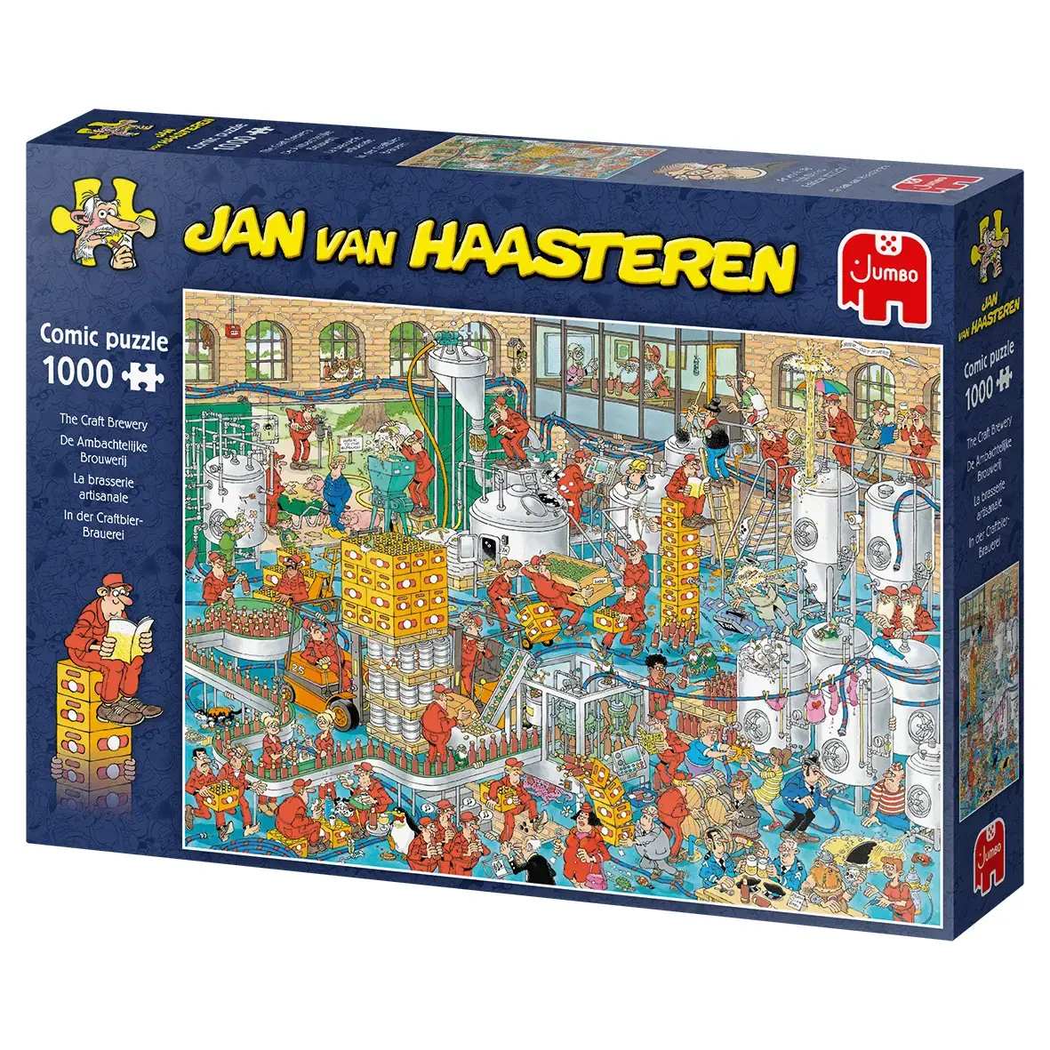Jumbo Jan van Haasteren The Craft Brewery puzle 1000 gab. Photo 3