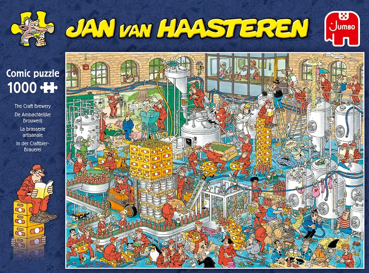 Jumbo Jan van Haasteren The Craft Brewery puzle 1000 gab. Photo 4