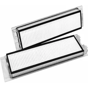 Заменяемый HEPA воздушный фильтр для Xiaomi Roborock Q Revo / QRevo, JETtools SB9611 (2 шт.)