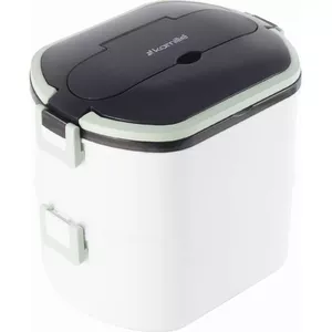 Контейнер для еды Kamille 2139, двухсекционный ланчбокс 1,5 л