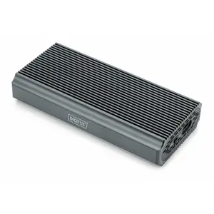 Корпус для SSD DIGIT Digitus DA-71158 — внешний M.2 NVMe, USB 4.0 40 Гбит/с, алюминий, без инструментов, 1 диск до 8 ТБ