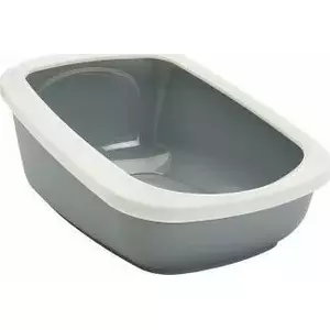 Savic Gizmo L Open Cat Litter Box Granite