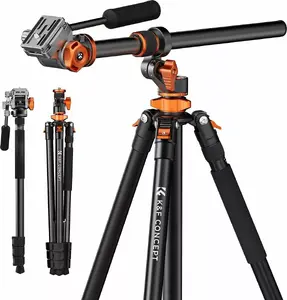 Monopod K&F T254A7 (SB9210) 240 cm with FH-03 fluid video head