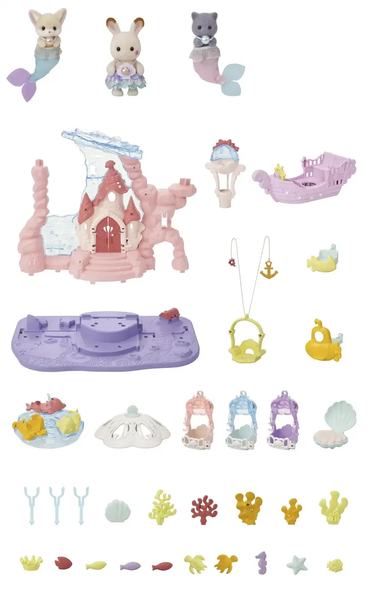 Замок Sylvanian Families Baby Mermaid Castle Photo 7