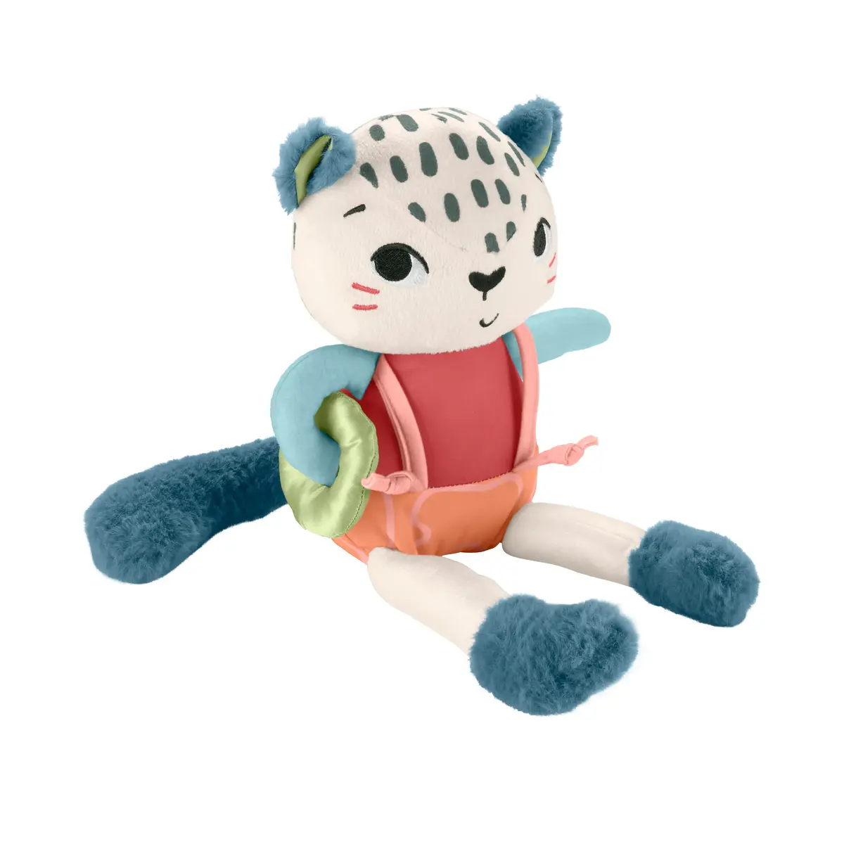 Игрушечный леопард Fisher-Price Planet Friends Spotting Fun Snow Leopard Photo 6