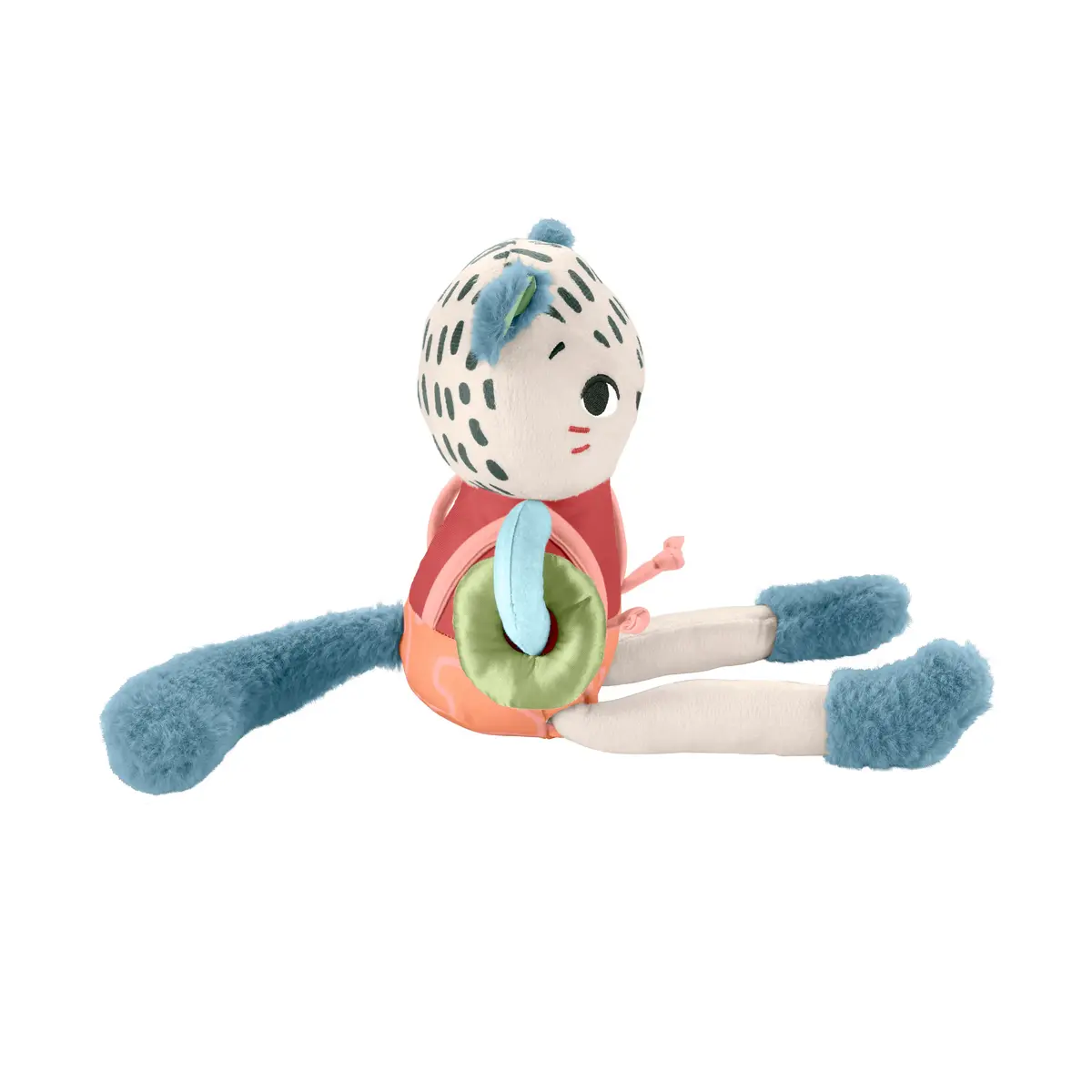 Игрушечный леопард Fisher-Price Planet Friends Spotting Fun Snow Leopard Photo 13
