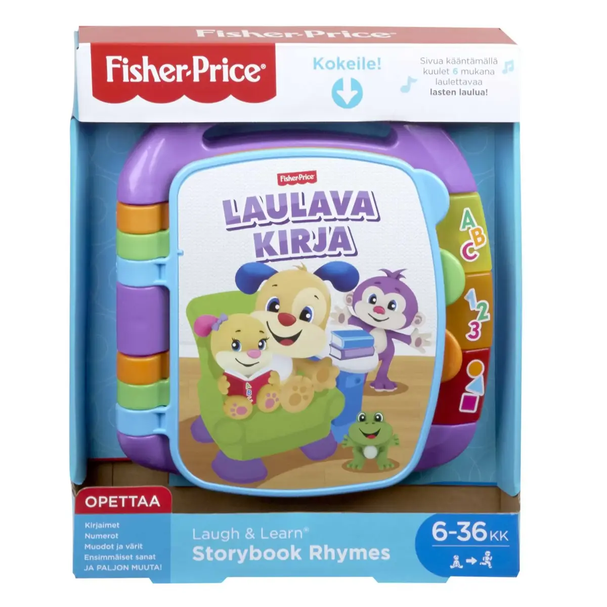 Книга Fisher-Price Laugh & Learn Storybook Rhymes Photo 4