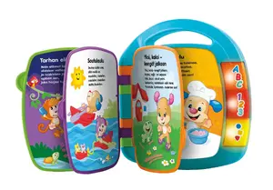 Fisher-Price Laugh & Learn CLK26 Interaktīva mācību rotaļlieta mazuļiem ar skaņas un runas funkcijām