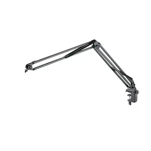 Boom Pole König & Meyer 23840-300-55 Steel Black 46-96 cm