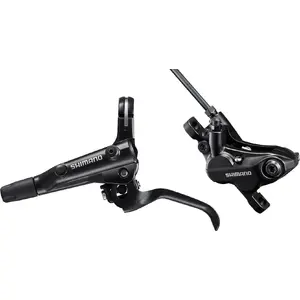 Передний гидравлический дисковый тормоз Shimano MT520, 4-поршневой, модель EMT501EJLFPRA100