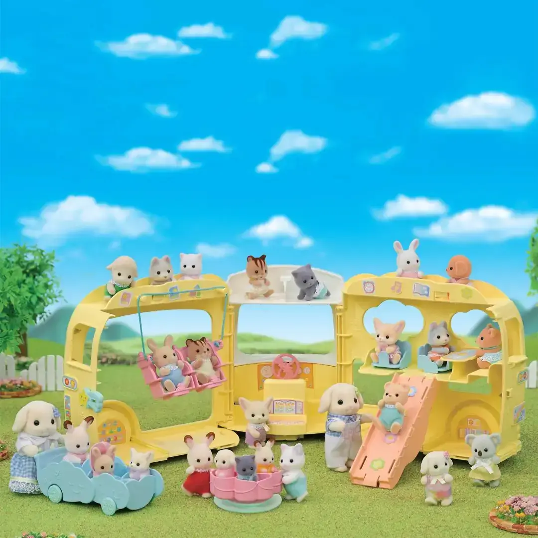 Автобус Sylvanian Families Rainbow Fun Nursery Bus Photo 4