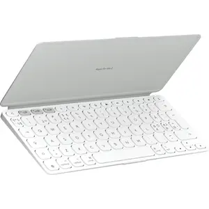 Logitech Keys-To-Go 2 Mini Wireless Keyboard Bluetooth QWERTY White