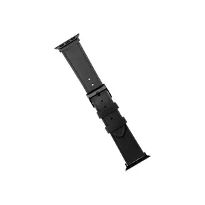 Ādas siksniņa Apple Watch FIXED FIXLST-434-BK — melna, rezerves siksniņa