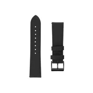 Ремешок из кожи FIXED FIXLST-22MM-BK — 22 мм с быстрым снятием, чёрный