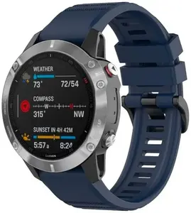 Силиконовый ремешок для часов FIXED FIXSST-QF22MM-BL 22 мм синий