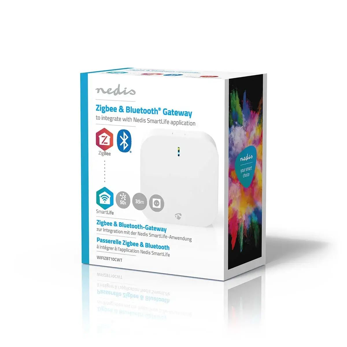 Smart Home Receiver Nedis WIFIZBT10CWT Photo 7