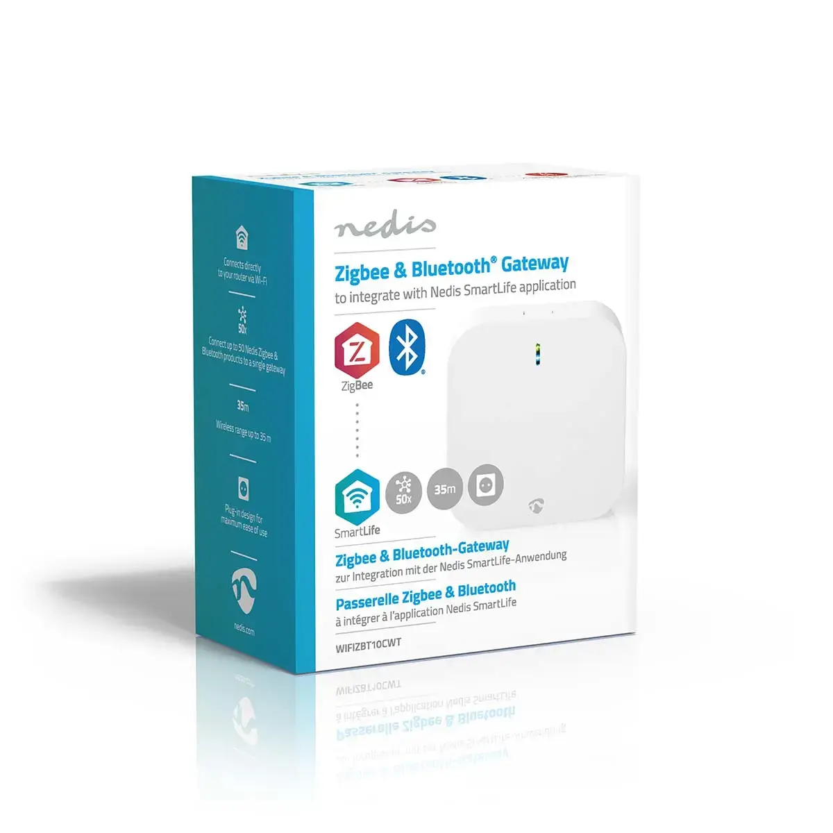 Smart Home Receiver Nedis WIFIZBT10CWT Photo 8