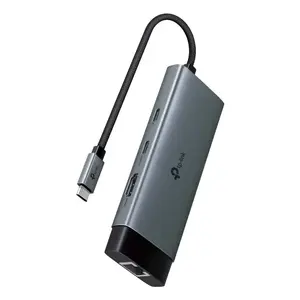 USB хаб TP-Link UH6120C Type-C Серый 0.18м Кабель