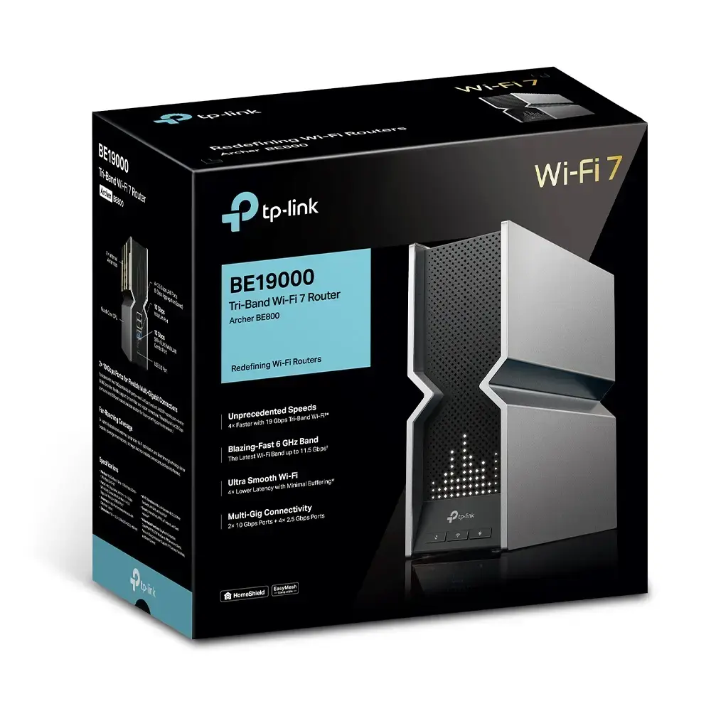 Router TP-Link Archer BE19000 Tri-Band Wi-Fi 7 Photo 6