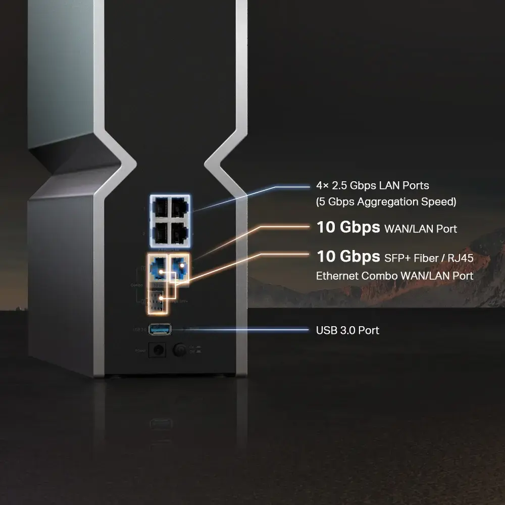 Router TP-Link Archer BE19000 Tri-Band Wi-Fi 7 Photo 10
