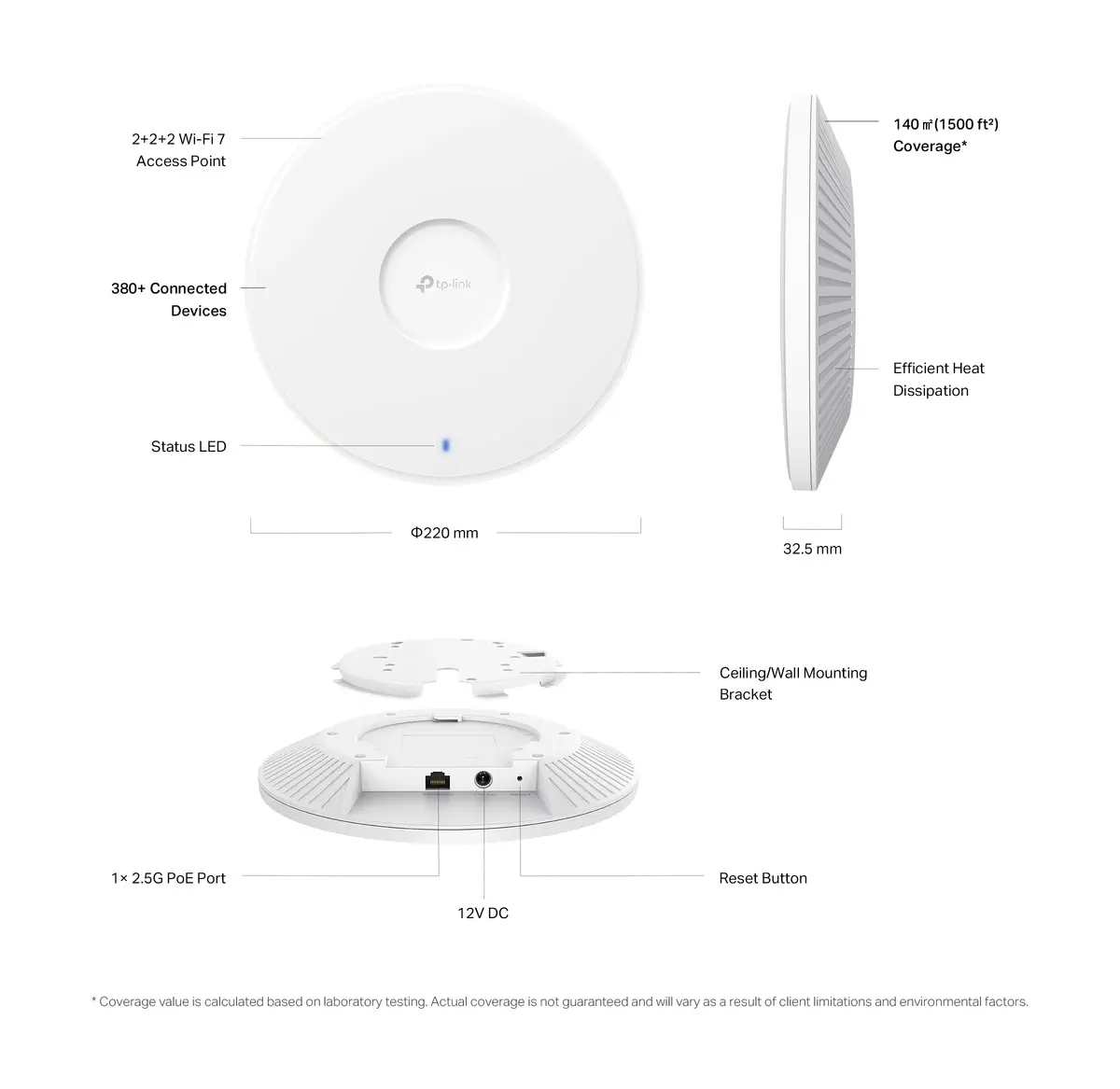 Access Point TP-Link Omada BE9300 Photo 6