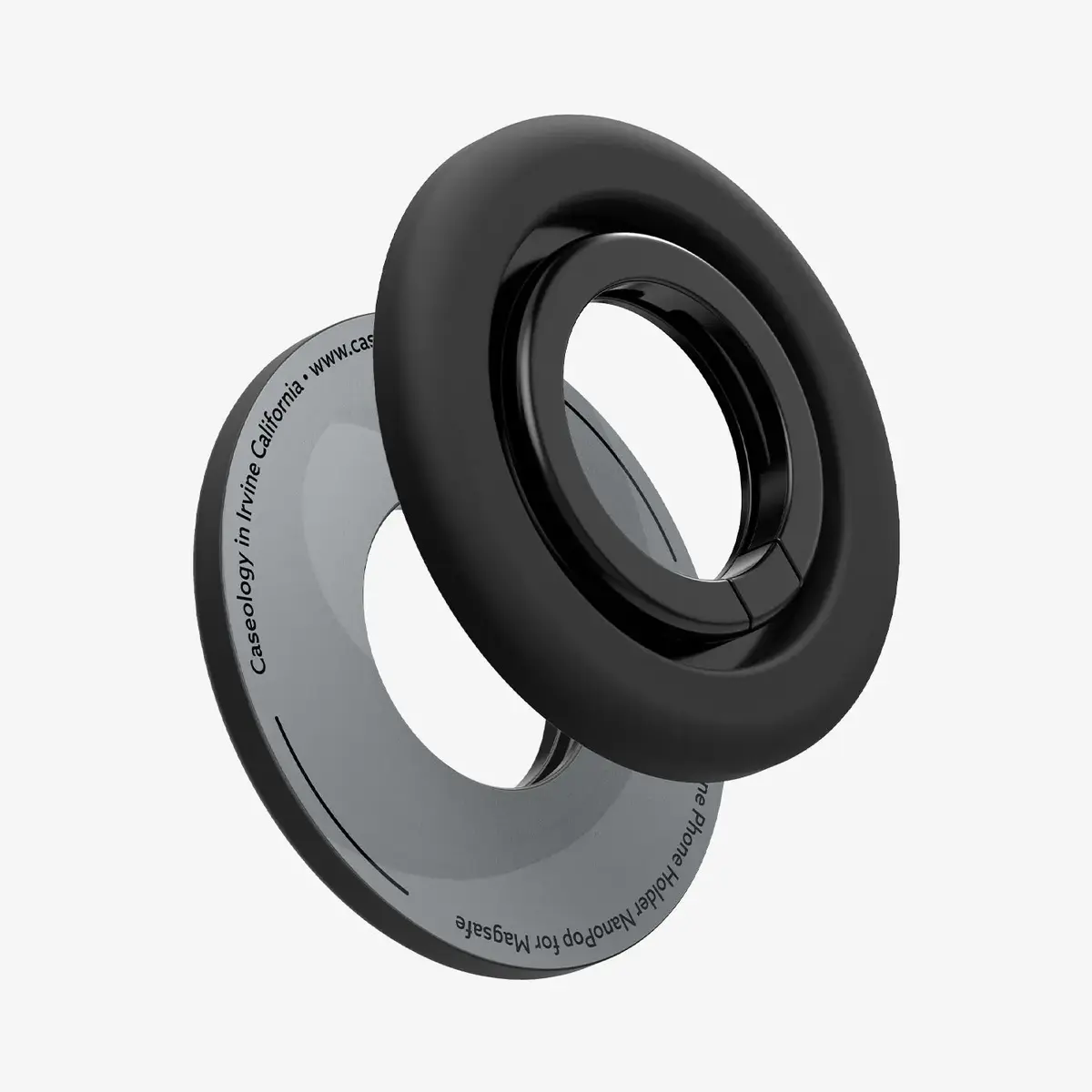 Spigen Nano Pop (MagFit) magnetic ring — Black Photo 5
