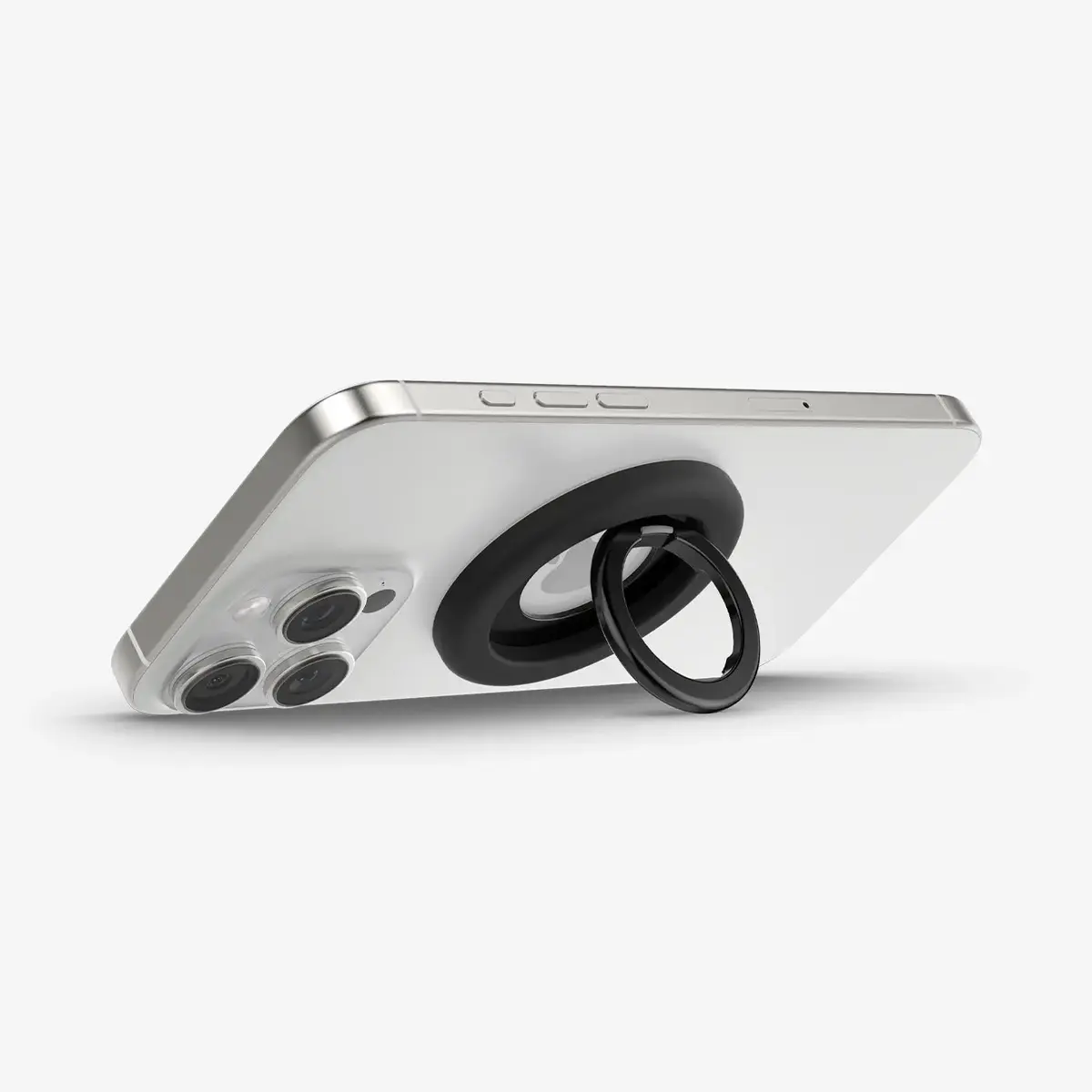 Spigen Nano Pop (MagFit) magnetic ring — Black Photo 7