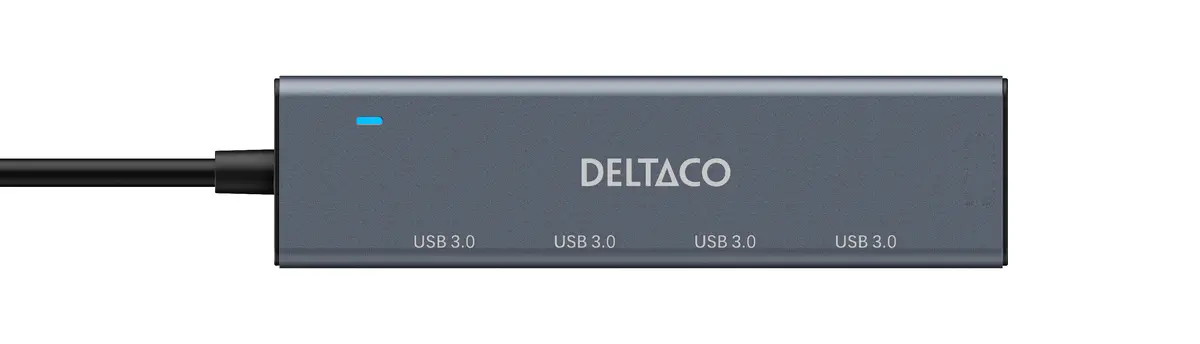 Интерфейсный концентратор Deltaco UH-738 USB 3.2 Gen 1 Type-A Photo 2