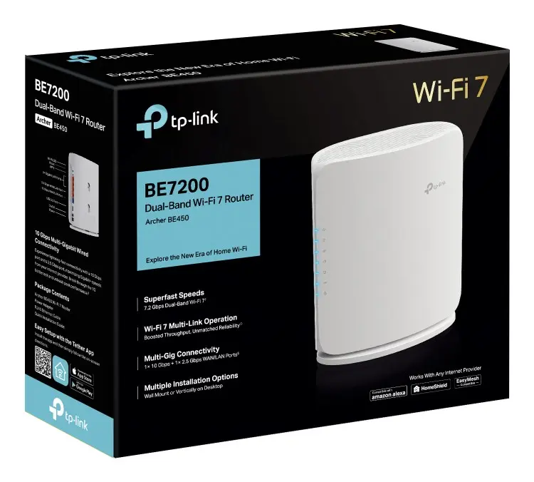 TP‑Link Archer BE450 беспроводной роутер Photo 7