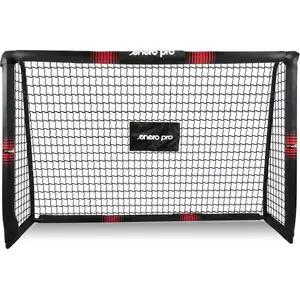 Futbola vārti ar tīklu Enero 240×160×85 cm ar bumbu Enero Pro