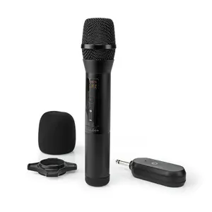 Karaoke mikrofons Nedis MPWL200BK Bezvadu Melns -95 dB 70-13000 Hz