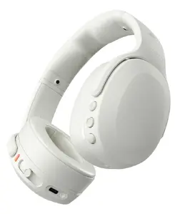 Гарнитура Skullcandy Crusher Evo проводная и беспроводная Bluetooth полноразмерная с басом белая