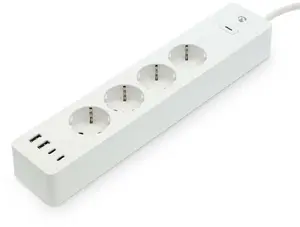Smart extension cord Nedis WIFIP313FWT 16 A 3680 W Wi-Fi remote control timer