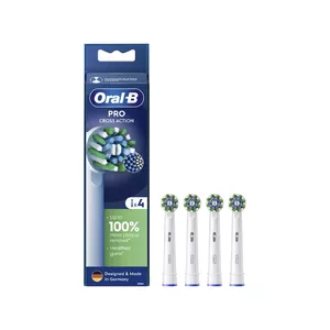 Oral-B CrossAction replacement brush, 4 pcs.
