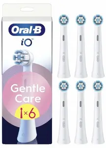 Oral-B toothbrush heads iO Gentle Care replacement, pack of 6