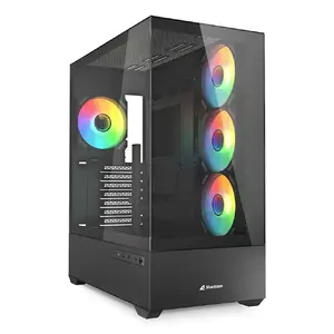 PC Case Sharkoon AK6 RGB, ATX, Black
