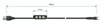connectIT PowerLink 3-в-1 магнитный кабель CCA-2200-BK Photo 2
