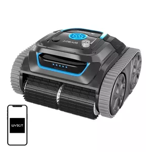 Wybot S1 wireless pool cleaning robot — Wybot S1 robotic pool cleaner, cordless operation