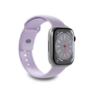Ремешок PURO PUICNAW44LVD для Apple Smartwatch — лавандовый силикон