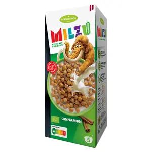 Cereal balls Milzu Originals Red Rice and Oats with Cinnamon Organic 150g