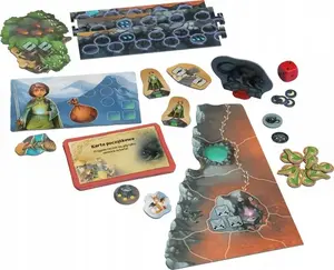 Board Game Galakta Game Andor Junior Dangerous Shadows – cooperative family adventure for children