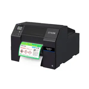 Epson ColorWorks D6500Pe принтер этикеток Термоперенос Цветной 1200 x 1200 DPI 85 мм/с Проводная Подключение Ethernet