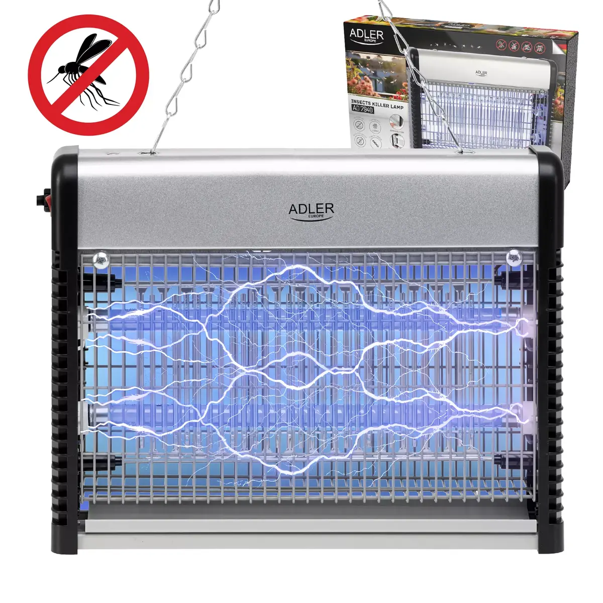 Adler AD 7940 electric insect killer lamp, 9 W Photo 3