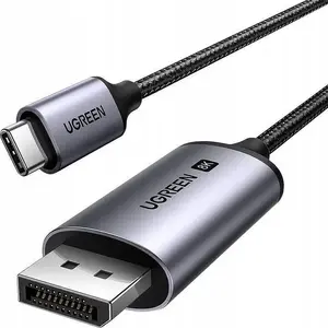 USB-C to DisplayPort Cable UGREEN 3 m Black — video adapter cable for USB-C devices to DP displays