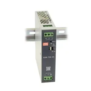 DIN-рейковый блок питания mean well XDR-75E-12 75W одноканальный 12В 6,3А