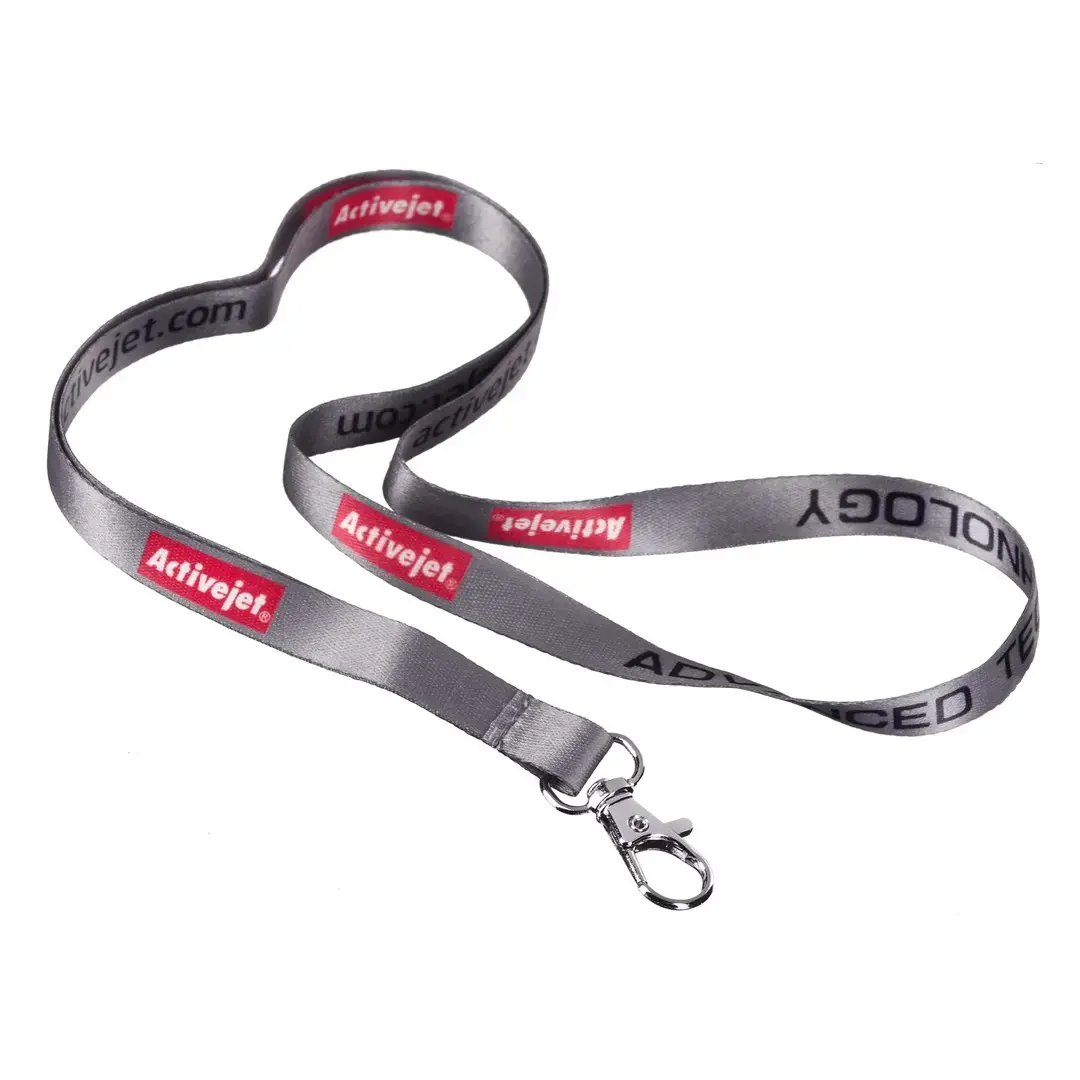Lanyard ActiveJet adjustable grey Photo 2